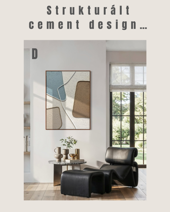 Strukturált cement design 3